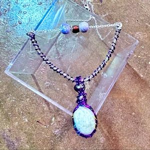 Layered Moonstone Mood Necklace